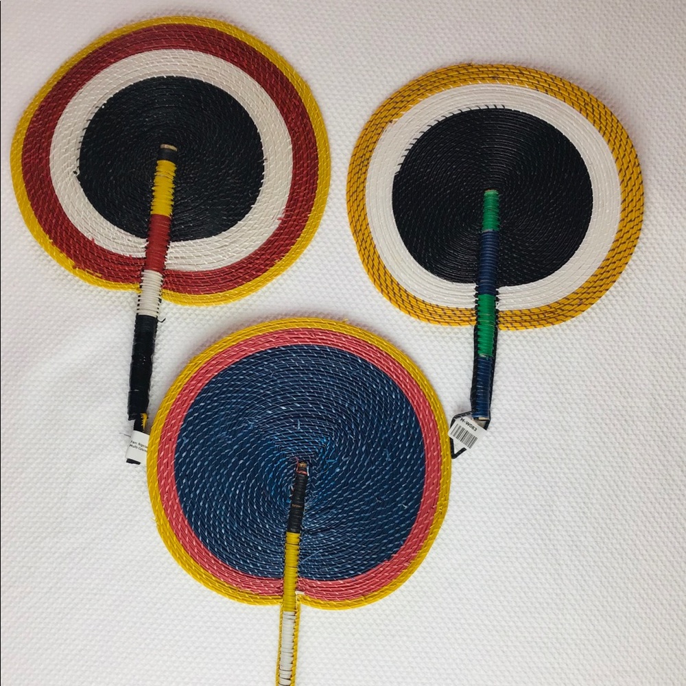 Fan: Burkina Faso Hand Woven - Picture 2 of 7
